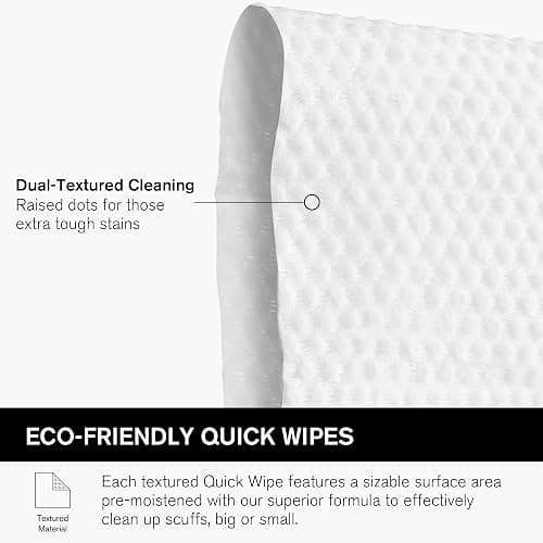 Jason Markk Plant-Based Quick Wipes, Shoe Cleaner, 30 Pack, Individually Packed, Sneaker Care, Ideal for Footwear, Safe for Leather, Rubber, Plastic, and More thumbnail 2