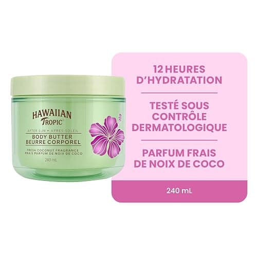 Hawaiian Tropic After Sun Body Butter with Coconut Oil, 240mL, Lotion, Moisturizing Body Lotion, Moisturizer, Coconut Body Butter, Care,Skin Care, 240mL thumbnail 11