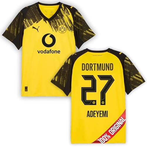 PUMA Original BVB Trikot Kinder [Home 25/26] Offizielles Borussia Dortmund Trikot [Spieler oder Personalisiert] Fußball Trikot Sport Fussball Geschenke Jungen BVB Fanartikel Kinder - Image 1