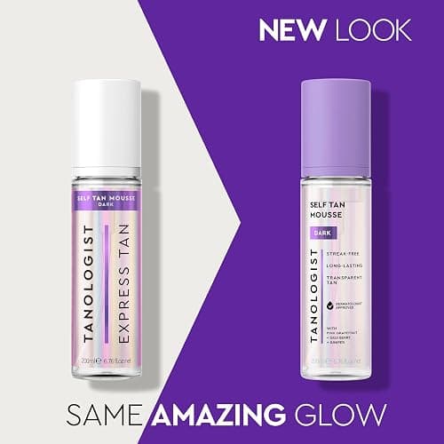 Tanologist Self Tan Mousse- Dark, Fast-Developing, Transfer-Proof Clear Self Tanner For Face & Body, Smells Great, Lasts 7 Days, Natural & Not Orange, Vegan Formula, 6.76 fl oz thumbnail 8