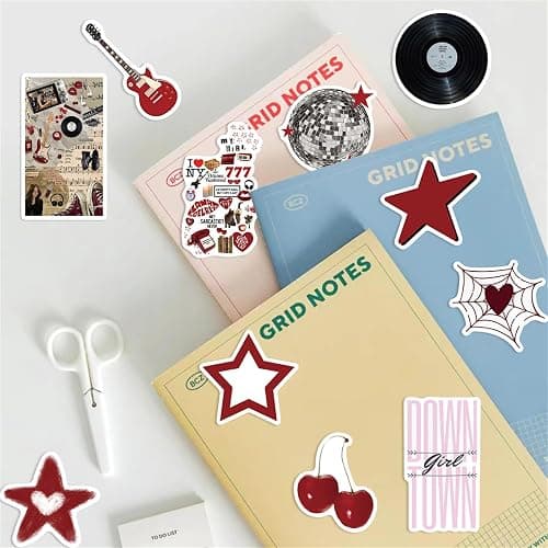 Aesthetic Downtown Girls Stickers Pack Trendy Y2K Stickers(50) | Waterproof Cool Girls Sticker for Teens Adults, Vinyl Decals for Laptop Kindle Water Bottle Scrapbook, Party Supplies thumbnail 2