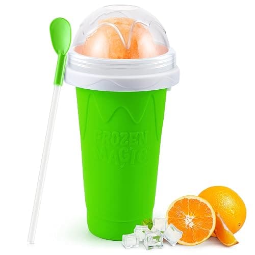 RELPOM Slushie Cup, Funny Slushy Maker Cups, Cool Stuff Things Gadgets, Stocking Stuffers White Elephant Gifts Party Favors, Christms Classroom Gifts and Prizes for Boys Girls Teens Students - Image 1