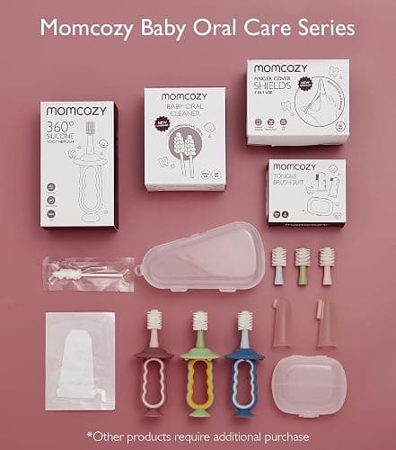 Momcozy Baby Tongue Cleaner Baby Toothbrush Disposable Oral Cleaner 40Count | Baby Oral Cleaner, Toddler ToothBrush for Tooth Mouth Gum Clean, Baby Essentials for Newborn, Baby Mouth Cleaner Newborn thumbnail 7