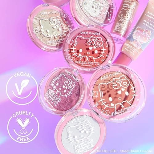 wet n wild Hello Kitty Primer Serum, Infused Vitamin E & Diamond Powder for Long-Lasting Hydration, Warm Apple Pie Lightly Scented, Cruelty-Free & Vegan thumbnail 4