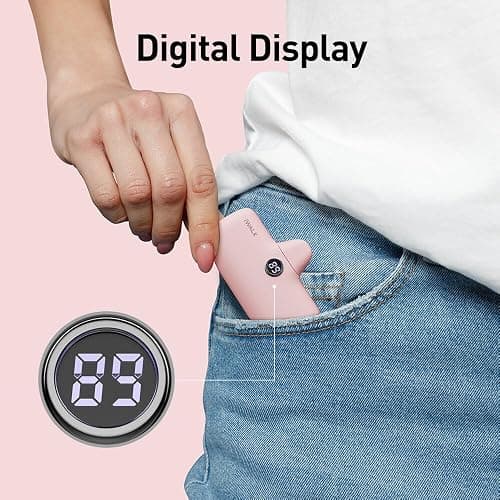 iWALK USB-C Portable Charger for iPhone 15/16, Mini 20W 4,800mAh Wireless Power Bank Fast Charging Travel Battery Pack Compatible with iPhone 16/15/15 Plus/15 Pro/15 Pro Max, Andriod Phone Samsung - Pink thumbnail 5