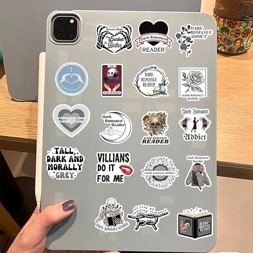 100 PCS Dark Romance Stickers,Bookish Reading Stickers for Kindle,Romance Stickers for Adult,Book Lovers Gifts thumbnail 6