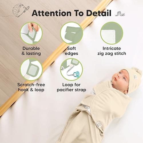 3 pack organic swaddles thumbnail 8