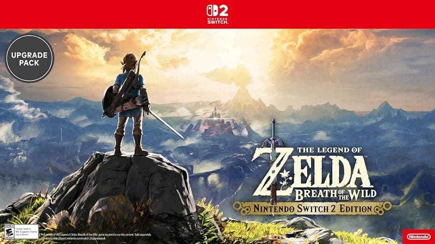 The Legend of Zelda: Breath of the Wild – Nintendo Switch 2 Edition Upgrade Pack - Nintendo Switch 2 [Digital Code] - Image 1