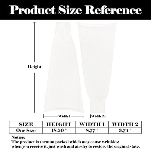 Olreco Leg Warmers Kawaii Leg Warmers Y2K Harajuku Legs Warmer for Girls Women Gyaru Cutecore Lolita Accessories Gothic Socks thumbnail 3