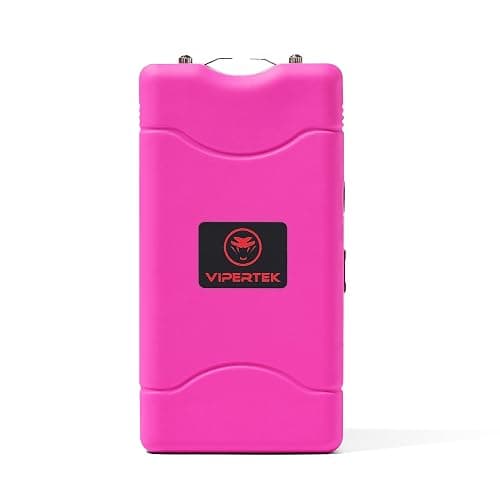 VIPERTEK VTS-880 Mini Stun Gun for Self Defense Rechargeable with LED Flashlight thumbnail 2