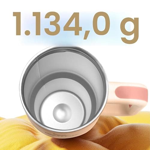 WALLFID 40oz Thermobecher aus Edelstahl, Vakuum-Isoliert mit Deckel, 3 Strohhalmen und 1 Strohhalm Bürste, Für Heiß- und Kaltgetränke, Ideal für Kaffee, Tee, Smoothies und Mehr(Rosenquarz) thumbnail 5