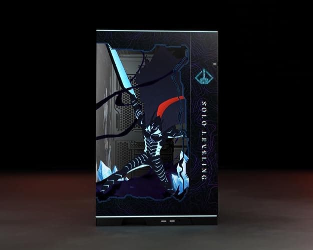 Starforge - Solo Leveling Computer Case Bundle – Lian Li O11 Dynamic EVO RGB E‑ATX/ATX/mATX PC Tower – with UV Printed Artwork thumbnail 4