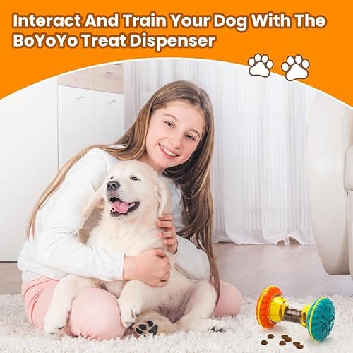 BoYoYo Interactive Dog Puzzle Toys for Boredom, Dogs Enrichment Toy to Keep Them Busy, Treat Dispensing Slow Feeder thumbnail 4