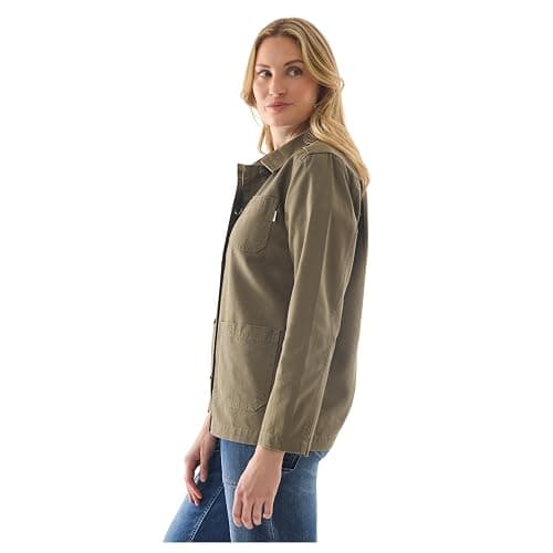 Martha Stewart Women's Garden Chore Jacket, Lightweight Utility Coat, Casual Outerwear, Long Sleeve thumbnail 3