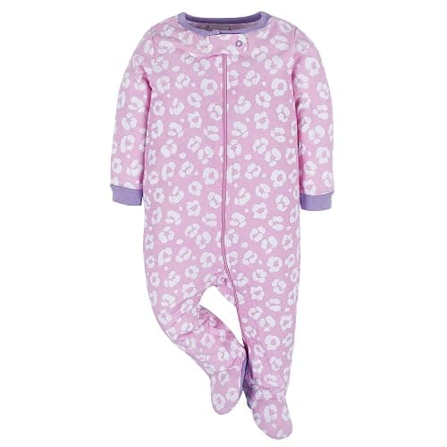 Onesies Brand baby-girls 4-pack Sleep 'N Play Footies Multi Pack - 0-3 Months - Rainbows thumbnail 5