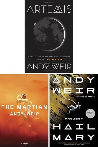 Andy Weir's 3-Book Collection Set (Project Hail Mary, Artemis, the Martian) - Image 1