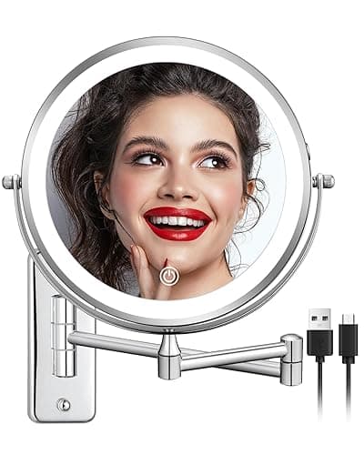 Decluttr Wall Mounted Makeup Mirror