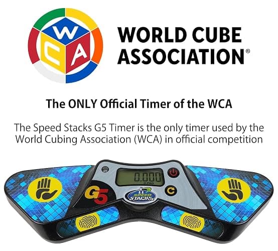 Speed Stacks G5 Timer | Official Sport Stacking and Cubing Association Timer | Accuracy to 0.001 Seconds, Batteries Included thumbnail 2