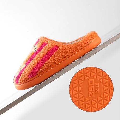 ULEL Women's Men's Cute Frog Slippers Fuzzy Memory Foam Kawaii Cartoon Animal Slippers Winter Warm Fluffy Shoes thumbnail 4