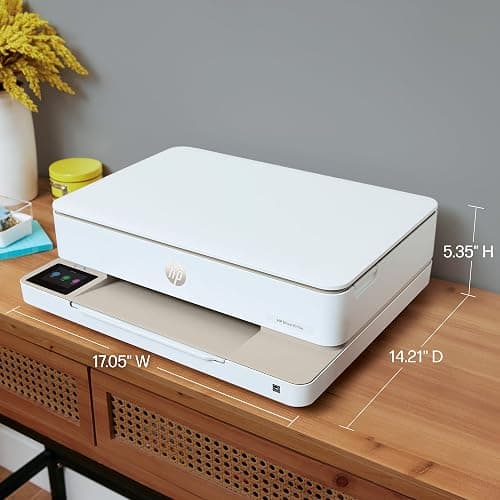 HP Envy 6155e Wireless All-in-One Color Inkjet Printer, Portobello, Print, scan, copy, Duplex printing Best-for-home, 3 month Instant Ink trial included, AI-enabled (714L5A) thumbnail 12