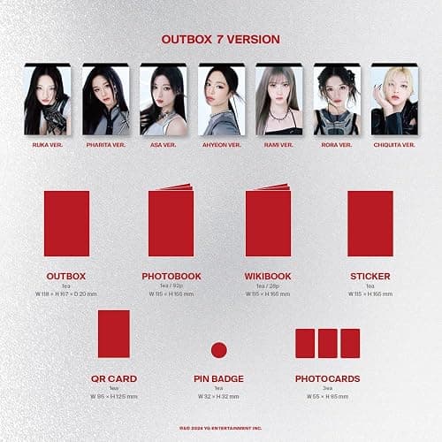 BABYMONSTER - BABYMONS7ER Tag Version Album (Random) + [Photocards Set] MULTICOLOR thumbnail 4