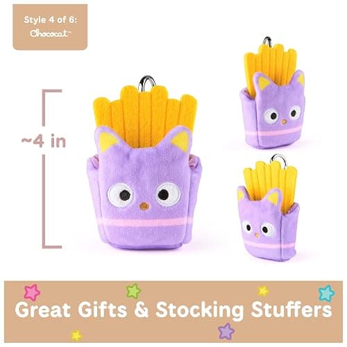 GUND Sanrio Hello Kitty and Friends Fast Food Surprise Plush Toy, Mystery Unboxing Stuffed Animal for Ages 1 and Up, Multicolor, 4” (1 of 6 Styles) thumbnail 5