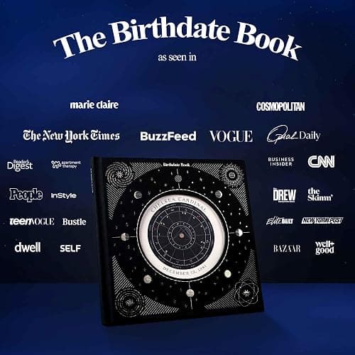 The Birthdate Book, A Fully Personalized Beautiful and Unique Reading of your Astrological Birth Chart - Fabric-bound Hardcover & 70+ Pages of Personal Horoscope Readings & Interpretation thumbnail 7