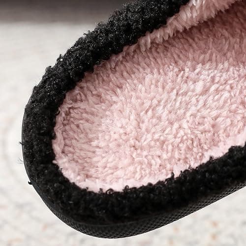 JAMANDUO Women's Cute Retro Strawberry Cherry Slippers Valentine's Day Plush Soft Memory Foam House Home Shoes thumbnail 6