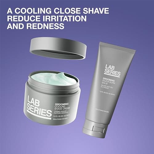 Lab Series Men's Grooming Cooling Shaving Cream with Menthol & Shea Butter- Hydrates & Protects Skin from Irritation - Skin Care for Men thumbnail 2