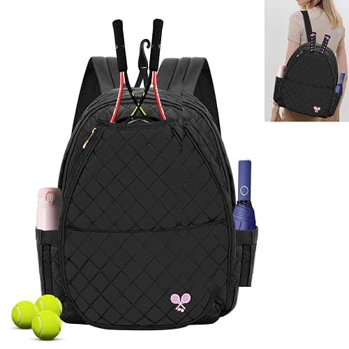 YEEGO DIRECT Tennis Bags for Women, Tennis Backpack Pickleball Racket Bags,Water-Resistant Sling Tote Padel Bag for Pickleball Tennis Badminton, Cute Gifts for Women Girl, Duffle Bag Gym Travel thumbnail 8