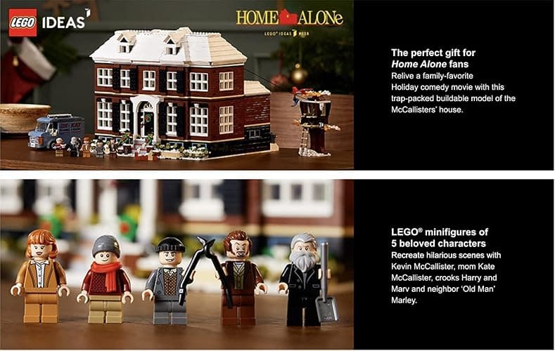Lego Ideas Home Alone Exclusive Building Set 21330, for ages 18+ thumbnail 5