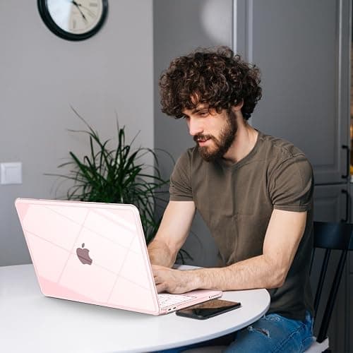 AKIT for MacBook Neo Case 13 inch 2026 A3404 (A18 Pro), Ultra Crystal Pink | Raised-Edge, Color-Matched, Easy Snap-On, Scratches&Fingerprints Resistant, Hard Shell Protector Cover for New Mac Neo 13'' thumbnail 9