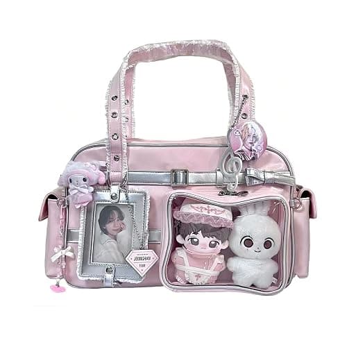 Kpop Ita Bag for Kpop Fan Pin Display Ita tote Bag Japanese Anime Kawaii Crossbody Bag Cosplay Large - Image 1