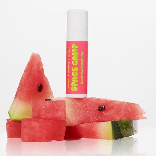 Space Camp Wellness Jumbo Lip Balm - Juicy Watermelon Organic Flavored Balm (2 Pack) thumbnail 2