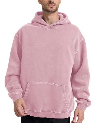 Hatant Oversized Hoodie Sweatshirts for Men Couples Heavyweight Hoodies Pullover Vintage Mens Acid Wash Sweaters Clothes 2025 thumbnail 2