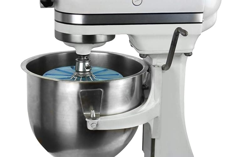 Whisk Wiper® PRO compatible with KitchenAid Bowl-Lift Stand Mixers - Mix Without The Mess - The Ultimate Stand Mixer Accessory - Only Compatible With 6-Wire Whisks (Glass Blue) thumbnail 2