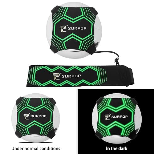 Soccer/Volleyball/Rugby Trainer, Football Kick Throw Solo Practice Training Aid Control Skills Adjustable Waist Belt for Kids Adults thumbnail 4