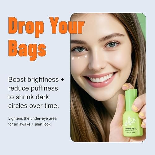 Bub~ble Skincare Set Slam Dunk Face Moisturizer+ Bounce Back Balancing Facial Toner Mist + Morning Rays Brightening Eye Cream, Made with Vitamin E + Aloe Vera Juice for Normal to Dry Skin thumbnail 4
