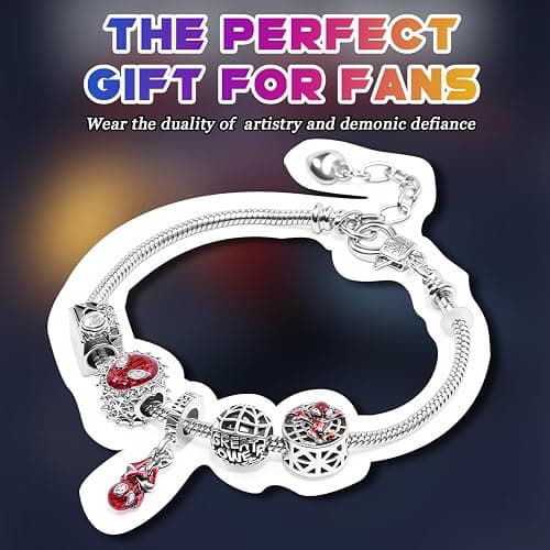 AICase Spider Charm Bracelet Set Cartoon Jewelry Accessory | Charm Bracelet, Spider Design, Cartoon Style, Jewelry Set, Bracelet Accessory thumbnail 7