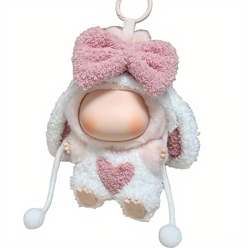 2026 New 17cm (6.7 inch) Fashion Doll Clothing Set. Cute Big-Eared Rabbit-one-Piece Suit. Perfect for Styling Your Fashion Doll - Image 1