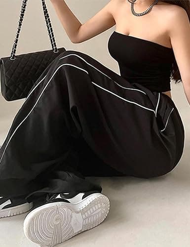 Shebote Womens Parachute Pants  thumbnail 3