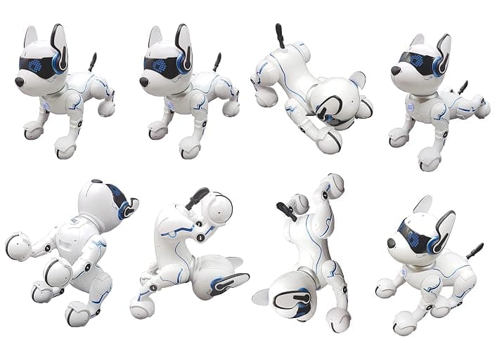 LEXIBOOK Power Puppy - My Smart Dog Robot to train - Programmable robot with remote control, training and gesture control function, dance, music, light effects - DOG01 thumbnail 4