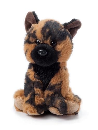 The Petting Zoo African Wild Dog Stuffed Animal, Babiez, Kids Gifts, 6 in | Wild Onez African Wild Dog Realistic Wildlife Zoo Animals by Zoologee. Great Toys for Girls and Boys. Plush Gifts for Kids thumbnail 2