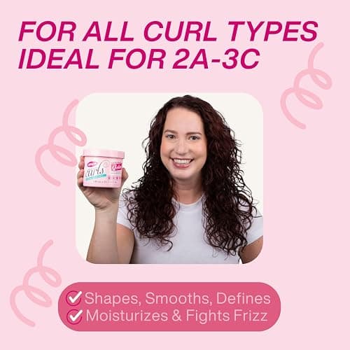 Dippity Do Girls with Curls Light Hold Gelee, Shape, Smooth & Separate Curls, Formulated with Aloe, Vitamin E & Wheat Protein, Frizz-Free, Never Crunchy, Curly Hair Gel For Women, 2 Pack thumbnail 4