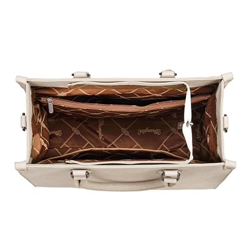 Montana West X Wrangler Large Tote Bag for Women, Western Purse Work Shoulder Handbag with Crossbody Strap thumbnail 5
