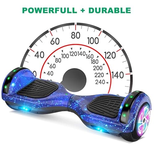 CBD Scooter with Corlorful LED Lights,6.5" Wheels, Dual 300W Motor Scooter for Kids Girls Boys Adults, All Ages thumbnail 2