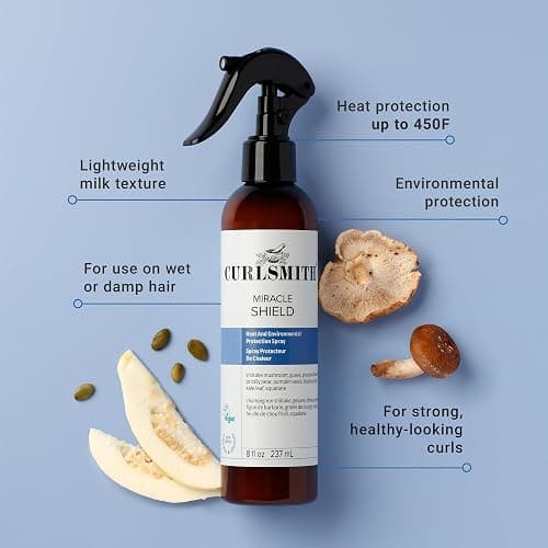 CURLSMITH Miracle Shield - Multi-Protection Spray for Curls, Pollution Shield Hair Mist, For All Curl Types, Vegan & Cruelty Free thumbnail 3