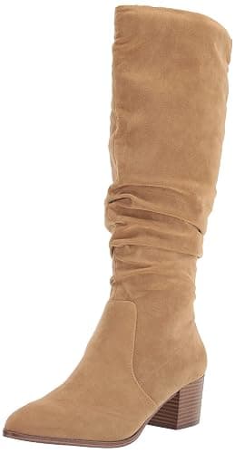 Amazon Essentials Women's Tall Block Heel Boots - Image 1