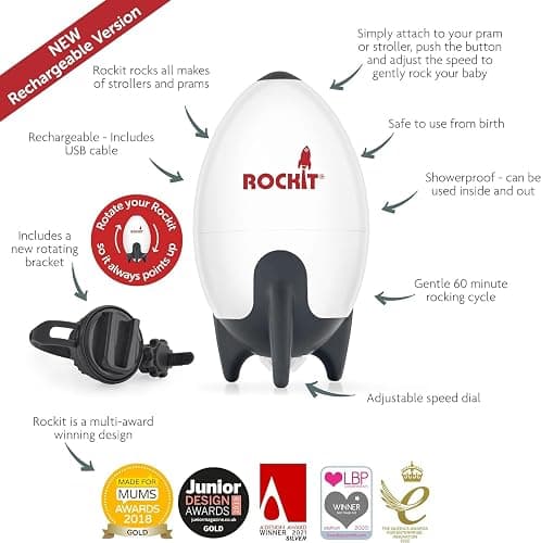 Rockit - Portable Baby Rocker USB Rechargeable 2.0 thumbnail 3
