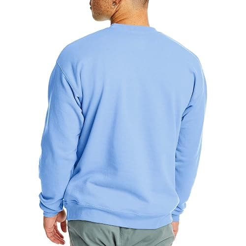 Hanes Men's Sweatshirt, EcoSmart Fleece Crewneck Sweatshirt, Big & Tall Available, 1 or 2-Pack thumbnail 4